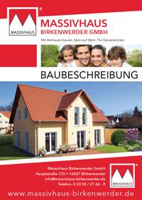 Baubeschreibung von Massivhaus Birkenwerder